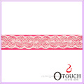 Popular and high quality elastic lace trim for shirts